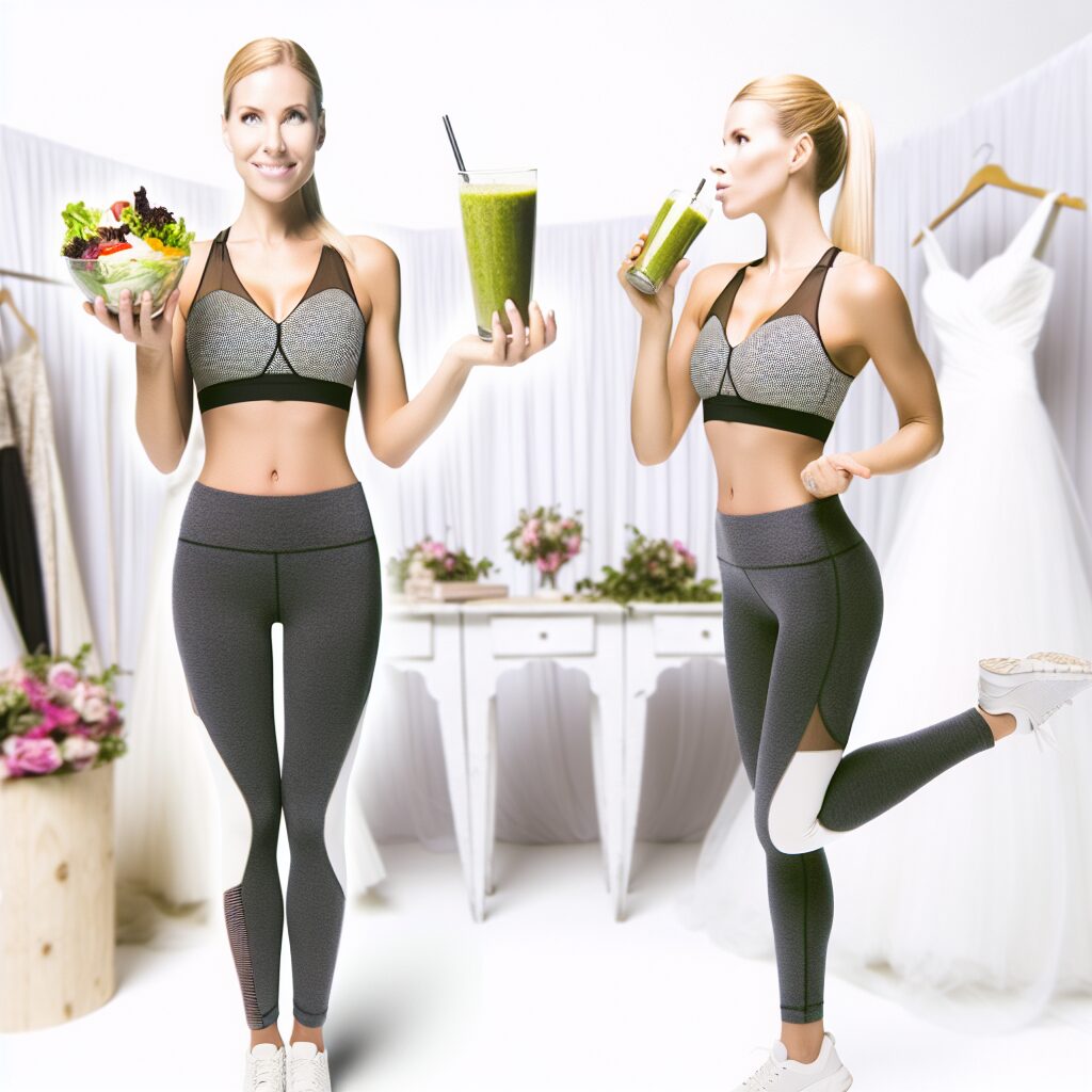 Bride-to-be following 10 days before wedding diet regimen